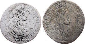 Leopold I., 15 Kreuzer 1662, 1676