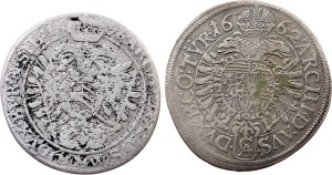 Leopold I., 15 Kreuzer 1662, 1676