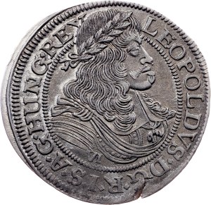 Leopold I., 6 Kreuzer 1677, NB-LM, Nagybanya
