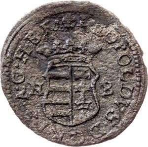 Leopold I., Denar 1702, NB, Nagybanya
