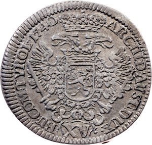 Charles VI., 15 Kreuzer 1740, Prague
