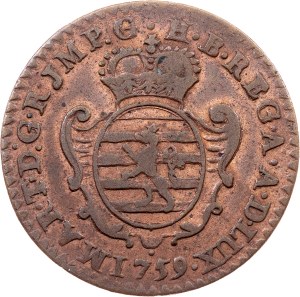 Maria Teresia, 1 Liard 1759, Brussels