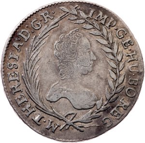 Maria Theresia, 20 Kreuzer 1763, KB, Kremnitz