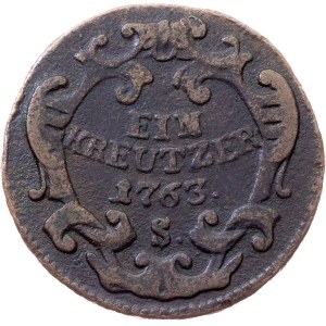 Maria Theresia, 1 Kreuzer 1763, S, Schmöllnitz