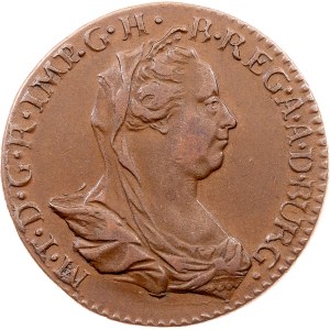 Maria Teresia, 2 Liards 1777, Brussels