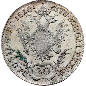 Franz I. (II.), 20 Kreuzer 1810, A, Vienna