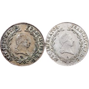 Franz I. (II.), 20 Kreuzer 1813, 1823