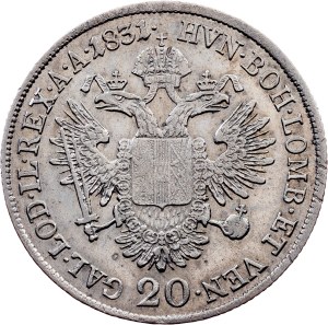 Franz I. (II.), 20 Kreuzer 1831, Vienna