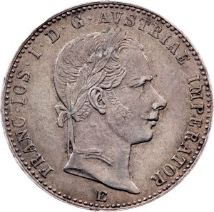 Franz Joseph I., 1/4 Gulden 1858, E, Karlsburg