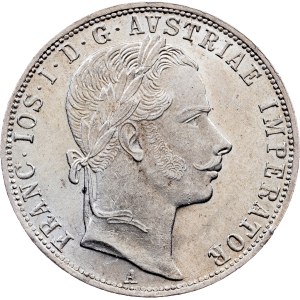 Franz Joseph I., 1 Florin 1860, Vienna