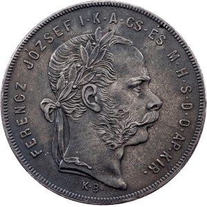 Franz Joseph I., 1 Forint 1872, KB, Kremnitz