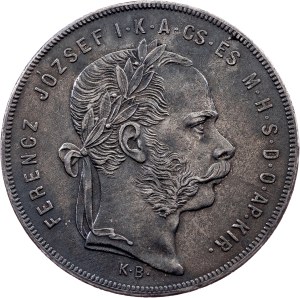 Franz Joseph I., 1 Forint 1872, KB, Kremnitz