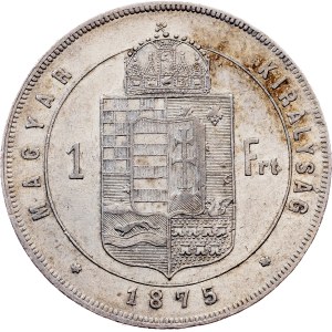 Franz Joseph I., 1 Forint 1875, Kremnitz
