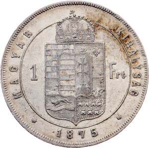 Franz Joseph I., 1 Forint 1875, Kremnitz