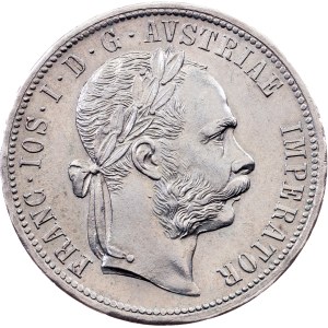 Franz Joseph I. , 1 Florin 1877, Vienna