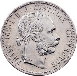 Franz Joseph I. , 1 Florin 1877, Vienna