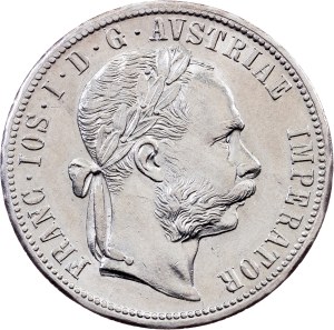 Franz Joseph I. , 1 Florin 1879, Vienna