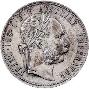 Franz Joseph I. , 1 Florin 1886, Vienna