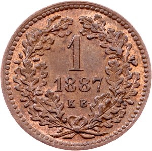 Habsburg, 1 Kreuzer  1887, Kremnitz