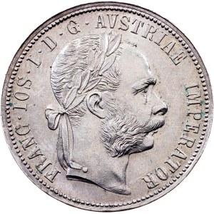 Franz Joseph I. , 1 Florin 1889, Vienna