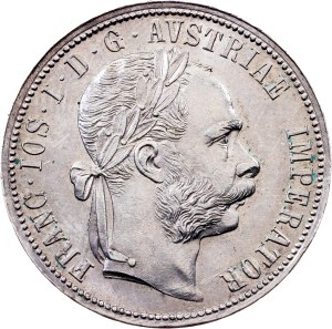 Franz Joseph I. , 1 Florin 1889, Vienna