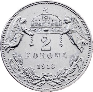 Franz Joseph I., 2 Korona 1913, Kremnitz