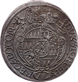 Charles II. of Liechtenstein-Kastelkorn , 15 Kreuzer 1676, Kremsier