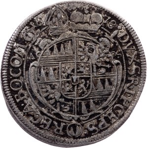 Charles II. of Liechtenstein-Kastelkorn, 6 Kreuzer 1678, Kremsier