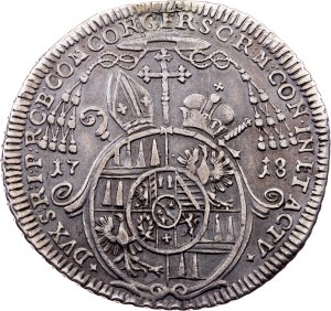 Wolfgang von Schrattenbach, 1 Thaler 1718, Kremsier