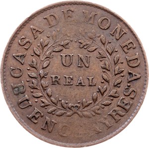 Argentina, 1 Real 1840