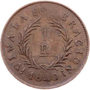 Argentyna, 1 Real 1840