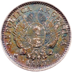 Argentina, 10 Centavos 1883