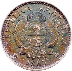 Argentina, 10 Centavos 1883