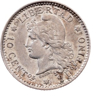 Argentina, 10 Centavos 1883