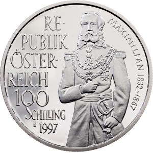 Austria, 100 Schilling 1997, Vienna