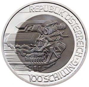 Austria, 100 Schilling 2001, Vienna
