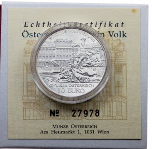 Austria, 10 EURO 2003, Vienna