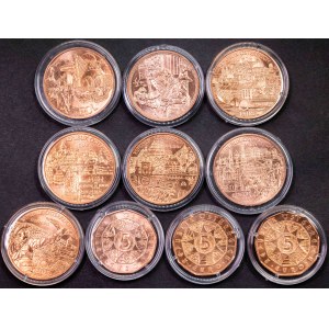 Austria, 5 EUR, 10 EUR 2012-2019, Vienna