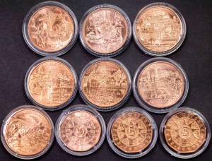 Austria, 5 EUR, 10 EUR 2012-2019, Vienna