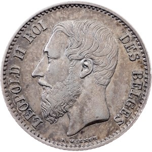 Belgium , 1 Franc 1867, Brussels