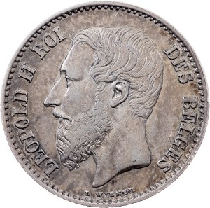 Belgium , 1 Franc 1867, Brussels