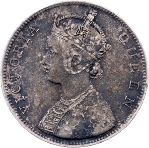 British India, 1 Rupee 1862