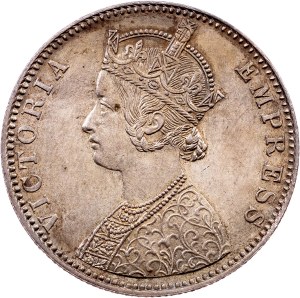 British India, 1 Rupee 1886, Bombay