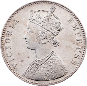 British India, 1 Rupee 1887, Bombay