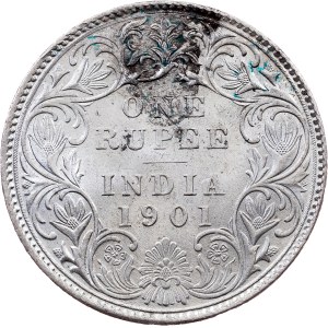 British India, 1 Rupee 1901, Bombay