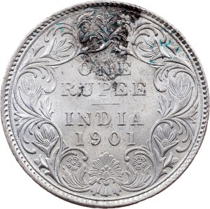 British India, 1 Rupee 1901, Bombay