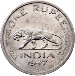 British India, 1 Rupee 1947, Bombay