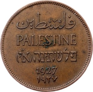 British Palestine, 2 Mils 1927, London