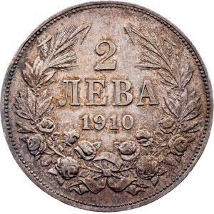 Bulgaria, 2 Leva 1910, Vienna