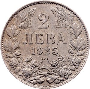 Bulgaria, 2 Leva 1925, Poissy